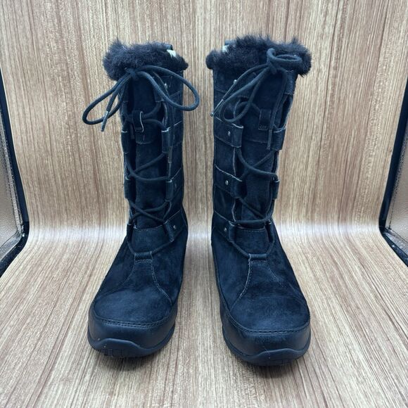 THE NORTH FACE Abby Women's Snow Boots Size 9 Sherpa Lined Prima Loft 200 Gram - Picture 4 of 8